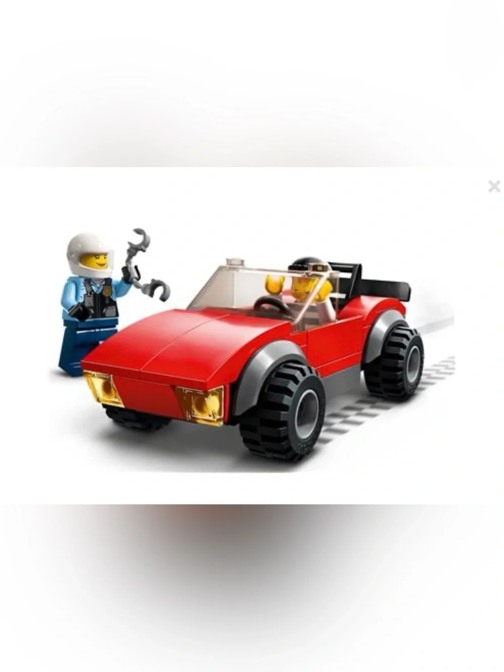 LEGO City Police Bike Car Chase set (60392) new in sealed package 59 pieces - Picture 5 of 8